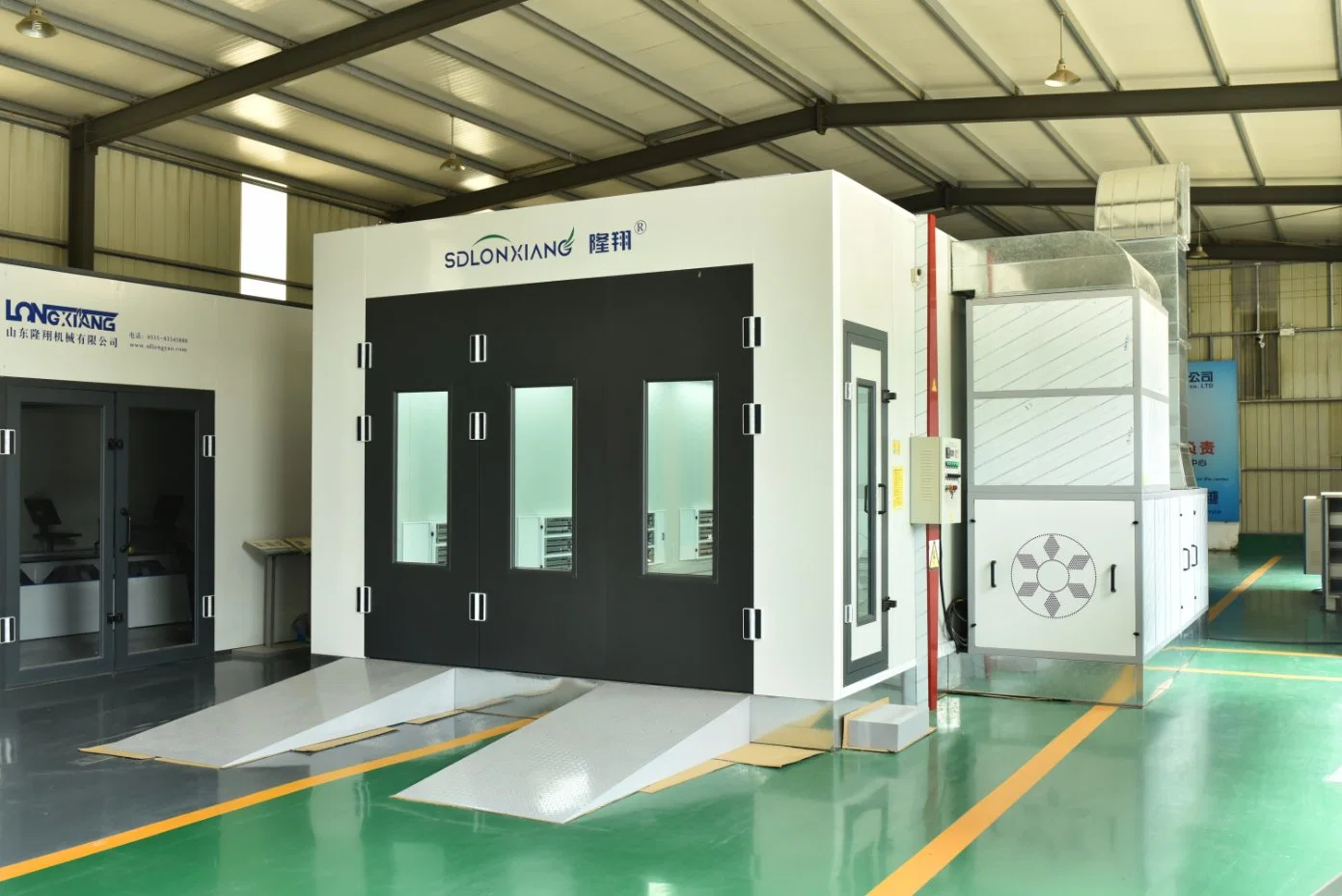 Downdraft Auto Paint Booth Oven Price with Good Quality