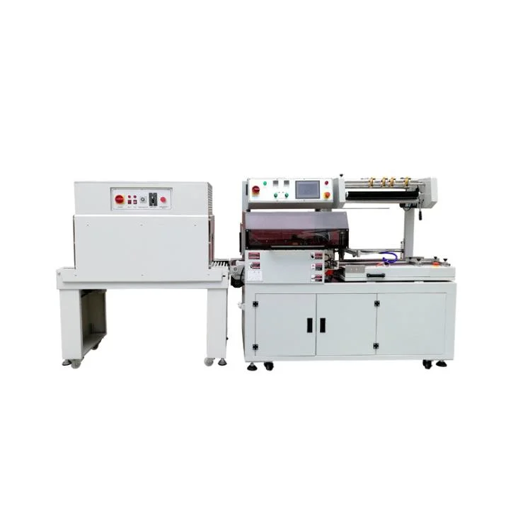 Fully Automatic L Type Sealing and Shrink Wrapping Machine High Technology Auto POF PE Film Sealer & Shrink Tunnel