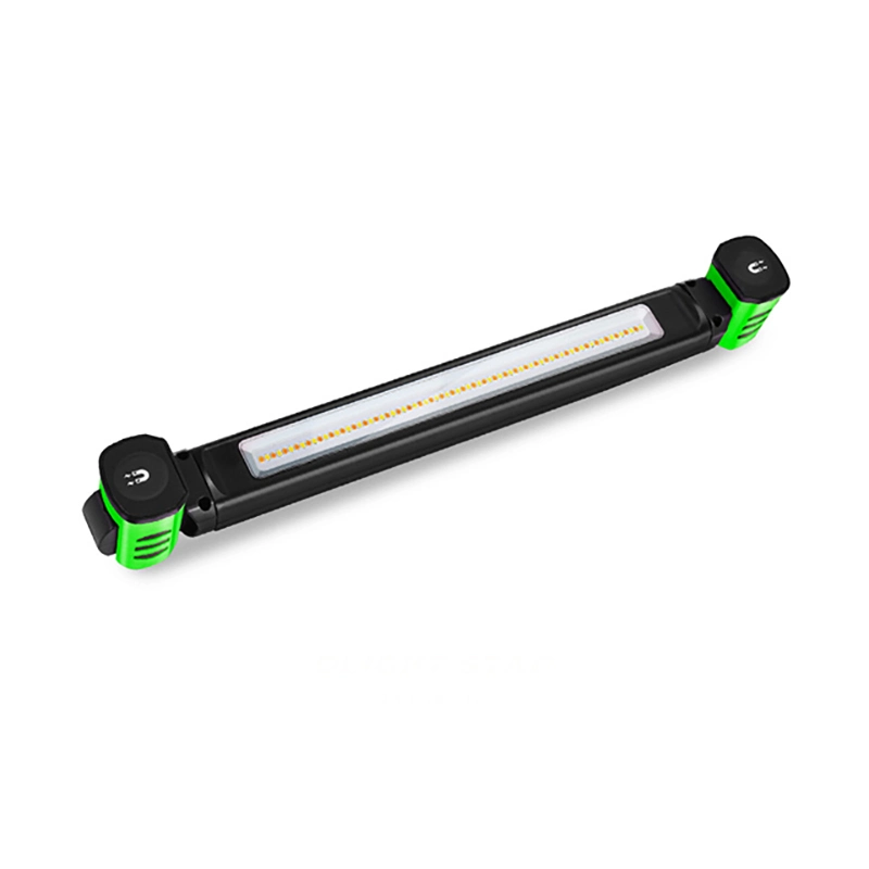 1600lm 4CCT 2700K&srarr; 4500K&srarr; 5500K&srarr; 6500K Rechargeable LED Bar Work Light with Magnet and Hook