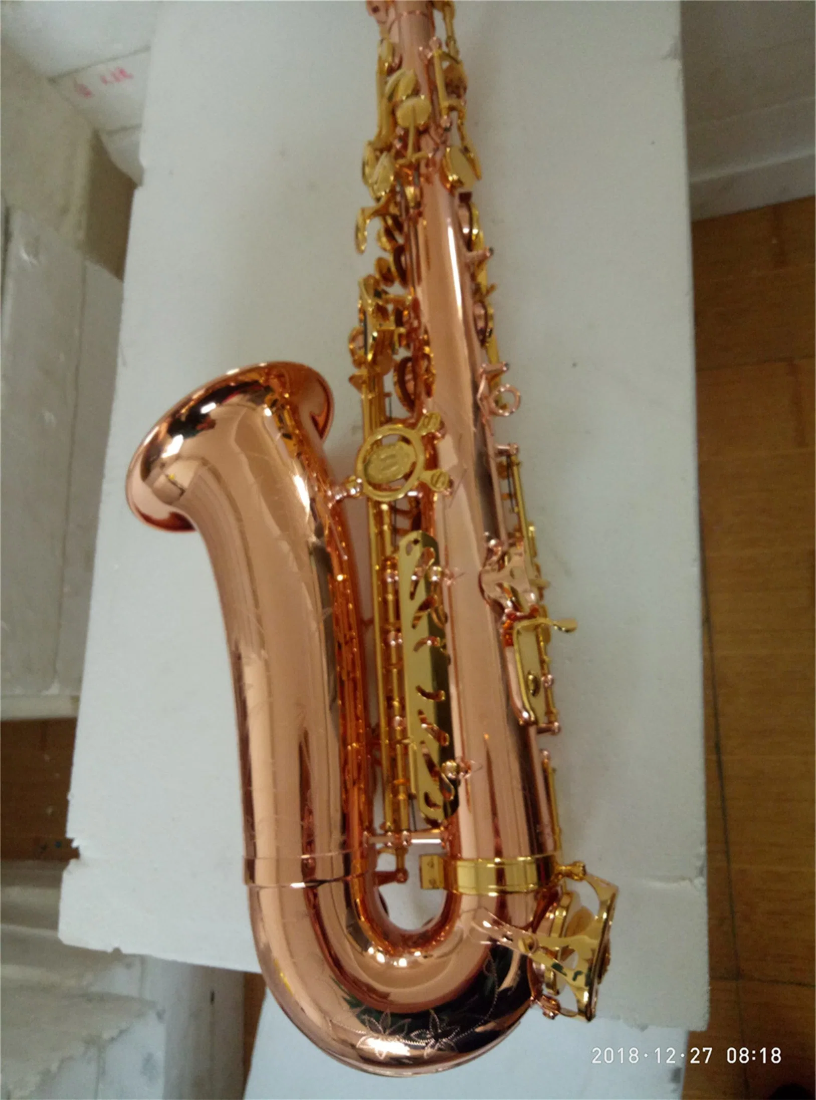 Fosforetos de Cobre Alto saxofone, Itália Pisoni pastilhas, Venda por grosso de instrumentos de Latão