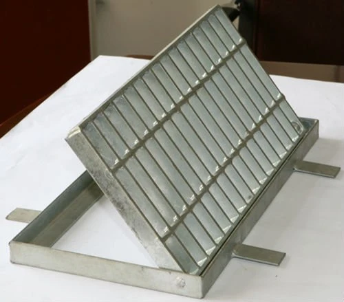 High Strength Safety Fireproof Stair Tread Welded Steel Grating