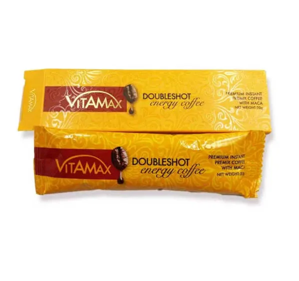 Vitamax Doubleshot Energy Coffee for Men Premium Instant Premix with Mk Natural Powerful Viphoney