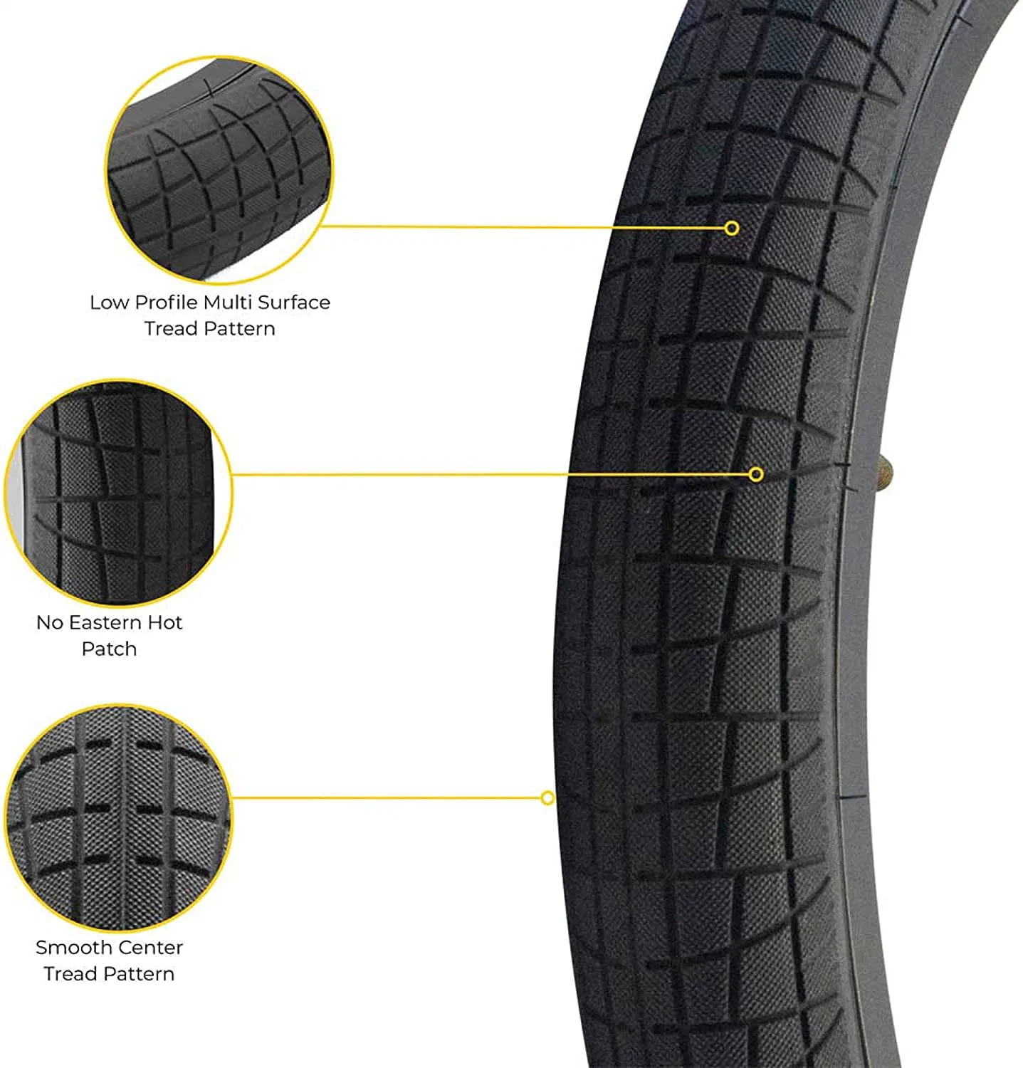Bicycle Tire Replacement Kits with or Without Inner Tubes Includes Tools
