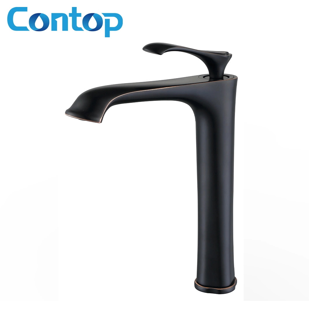 New Tall Deck Mounted Black Kitchen/Bathroom/Shower/Basin Faucet