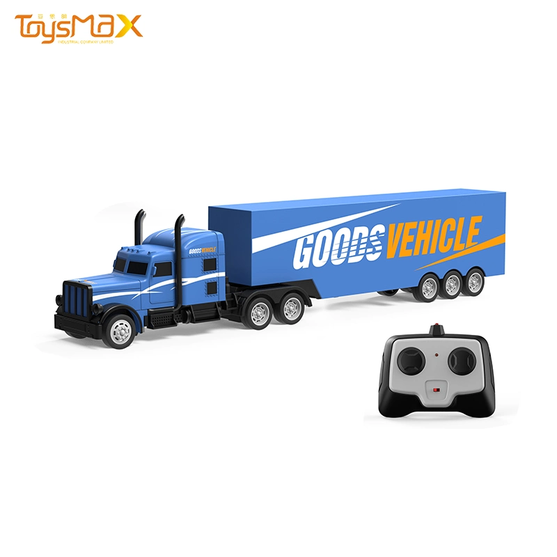 New Product 1: 16 Four-Way Goods Vehicle Heavy Truck 2.4G Remote Control Tractor Toy