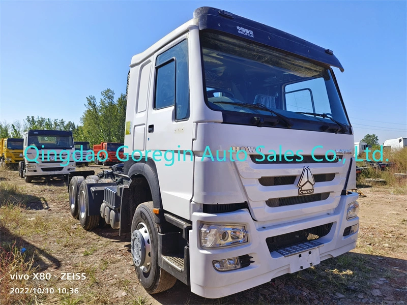 Promotion Sinotruk Used HOWO 6X4 371HP 420HP Tractor Truck Prime Mover Tractor Head for Sale