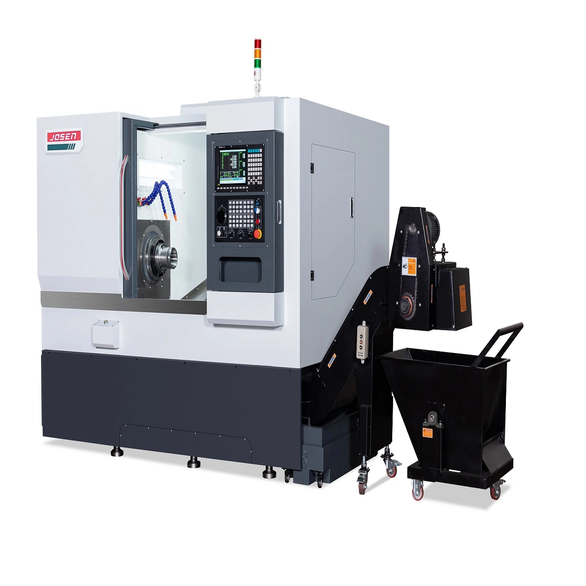 China CNC Turning Milling Lathe with Slant Bed