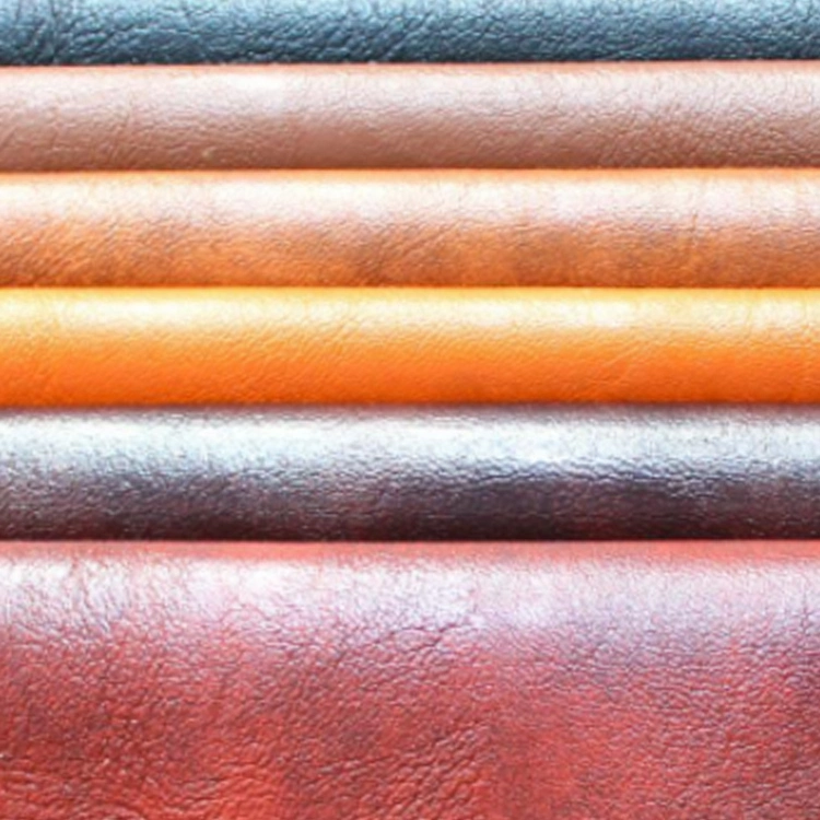 PU Upholstery Leather Tc Fabric Backing for Russia Market