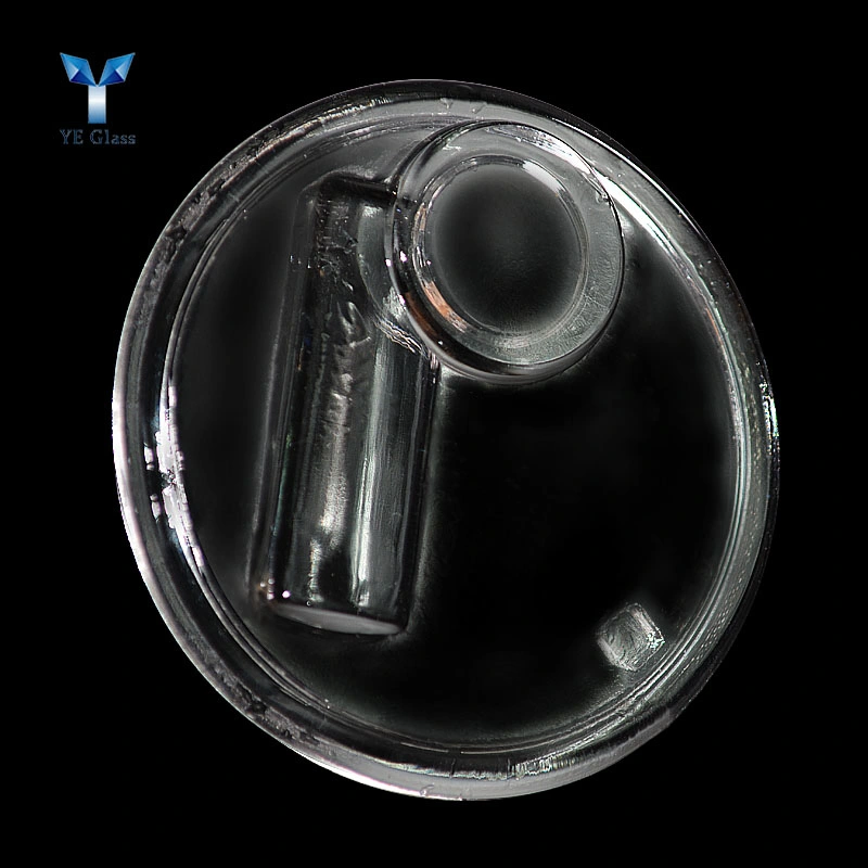 Customized Clear Round Glass Lens Lamp Cover for Stage Lamp