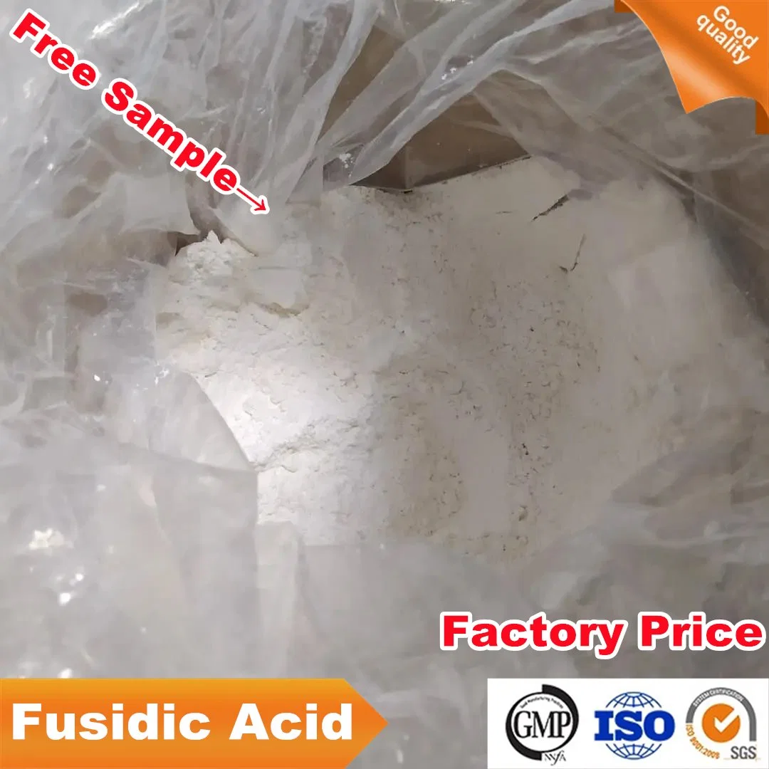 Antibiotic Fusidic Acid Row Powder with GMP CAS 6990-06-3