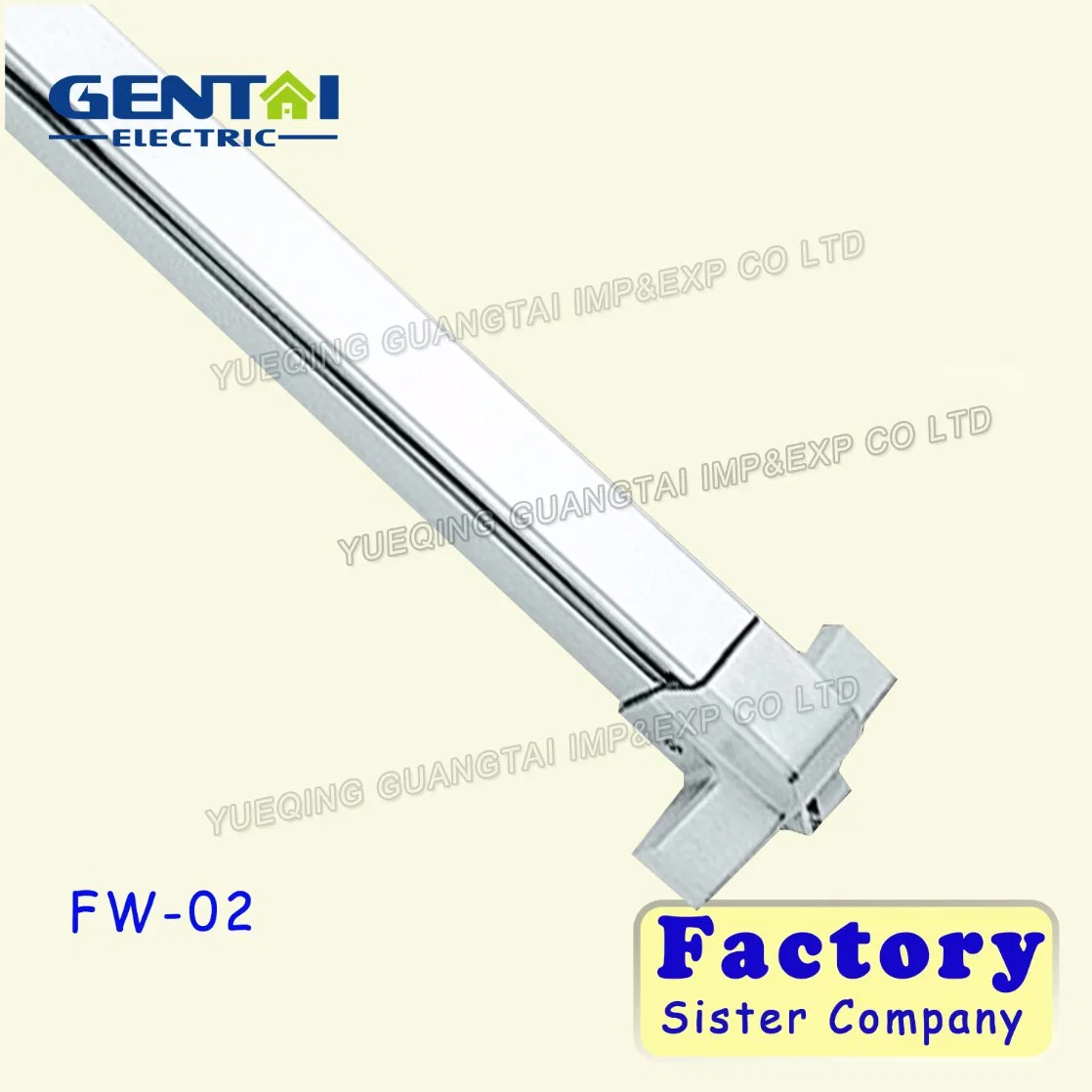 Fire Door Stainless Steel Panic Push Bar Exit Device