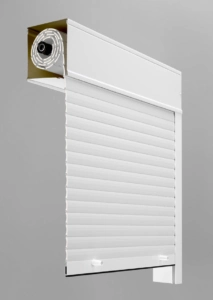Rolo de espuma Slat de 45 mm rotação obturador janela rolantes persianas