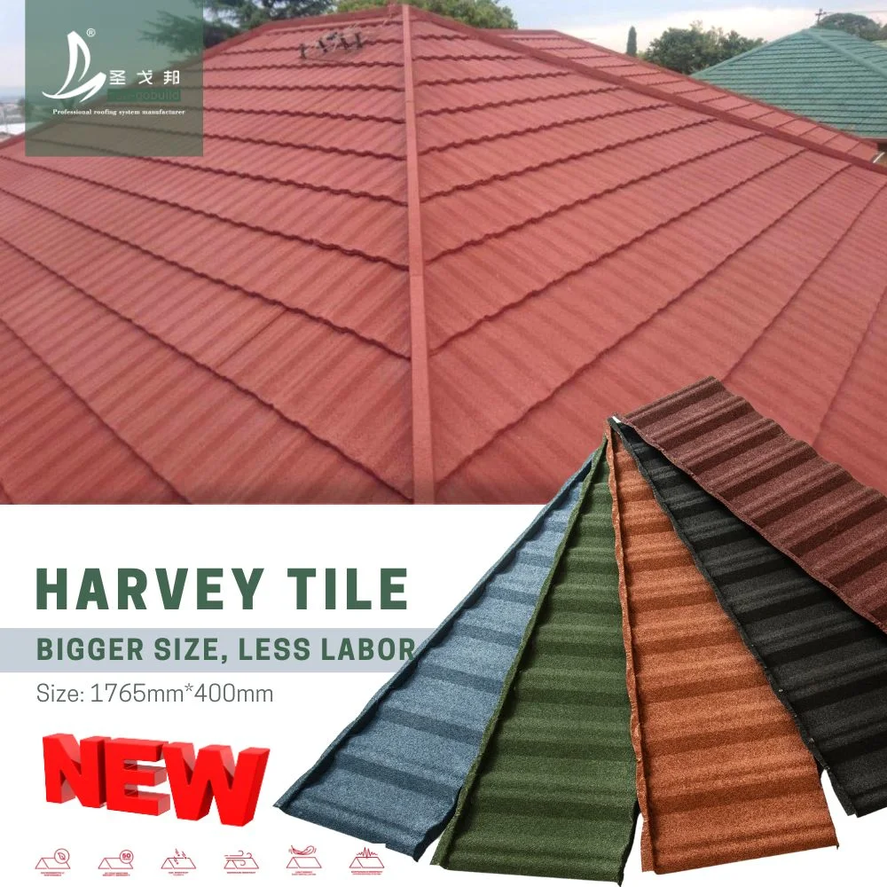 Sudáfrica Hot Sale techo de tejas Harvey techos de tejas