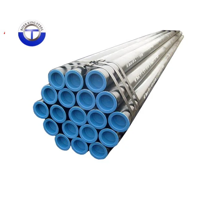 Sch80 Ss400 S235jr Q345 Q195 Sch 40 St37 St52 Hot Rolled Seamless Pipe Round Black Painted Carbon Seamless Steel Pipe Carbon Steel Tube