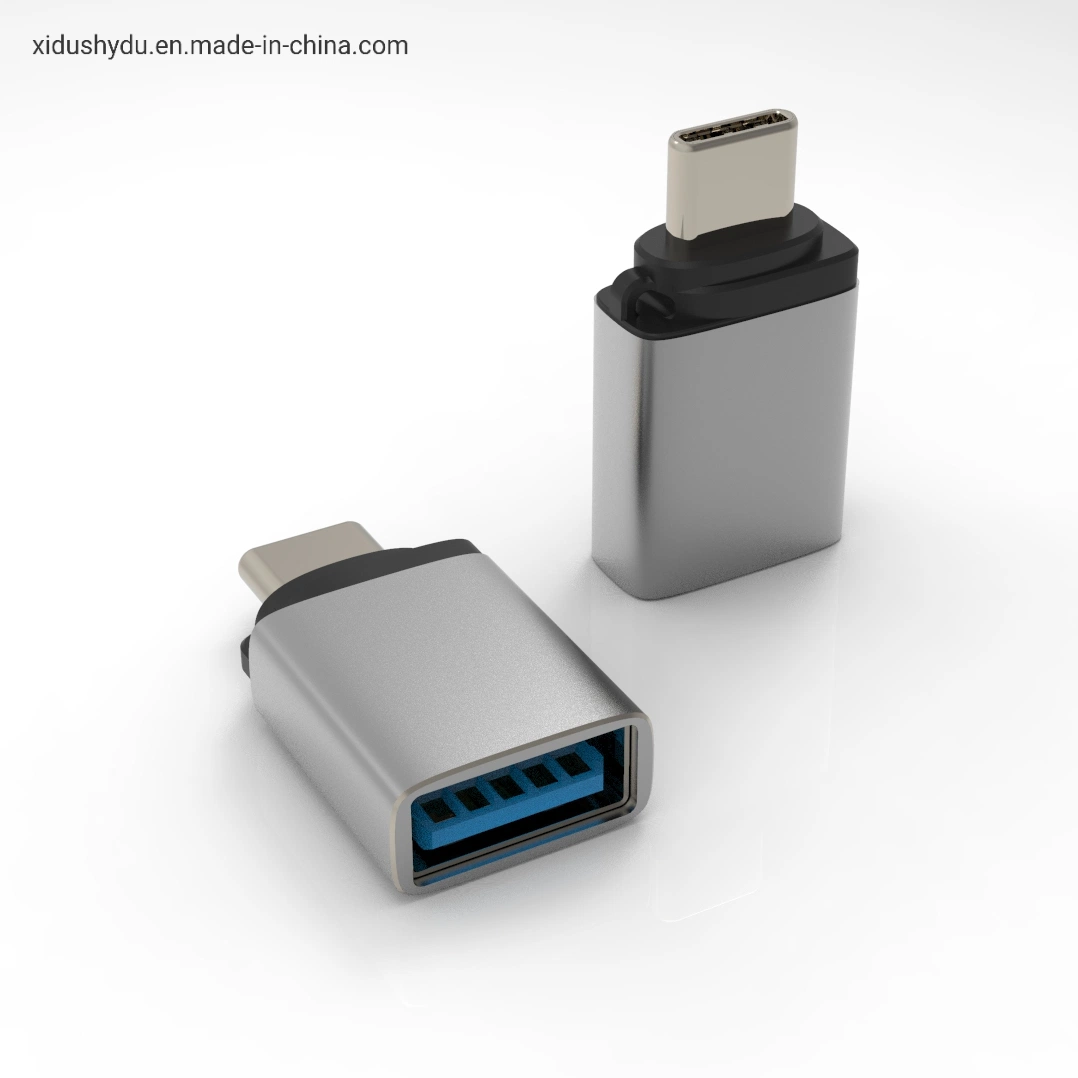 Stecker auf Buchse, USB-C-A-Adapter, OTG