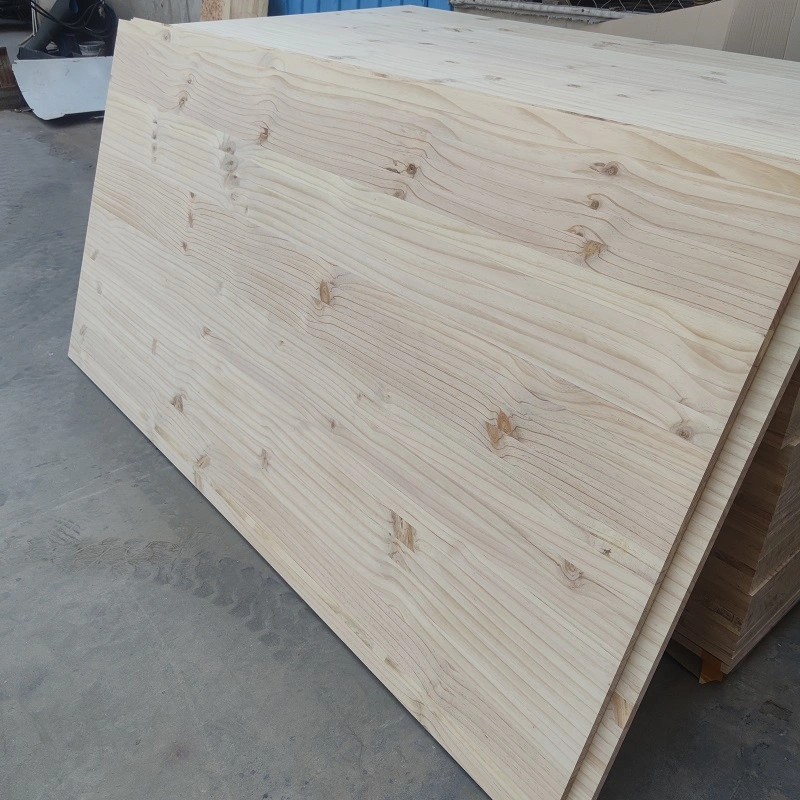 Eco Friendly 100% Solid Wood Pine Edge Glued Board for Building