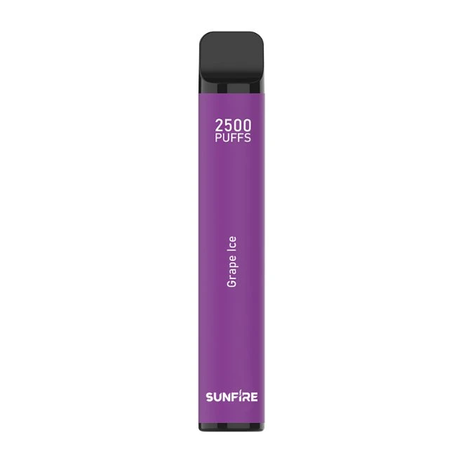 Disposable/Chargeable Electronic Smoking Cigarette Vape 2500 Wape Puffs Popular Design 0%/2%/5% Nicotine Salt