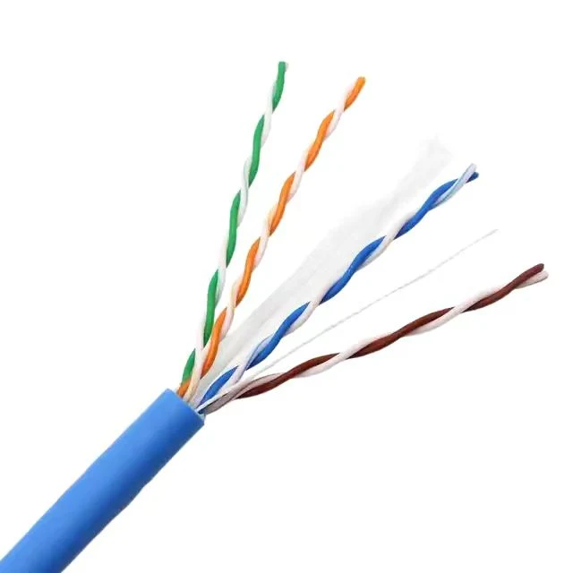 CAT6 UTP Bare Copper Ethernet LAN Cable 23AWG PVC Fluke Test