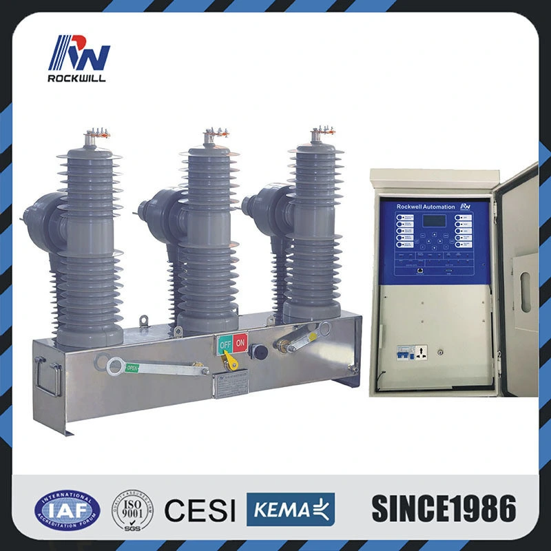 11kv Outdoor Pole Mounted Automatic Circuit Recloser with Controller with Standard IEC62271-111, ANSI/IEEE C37.60