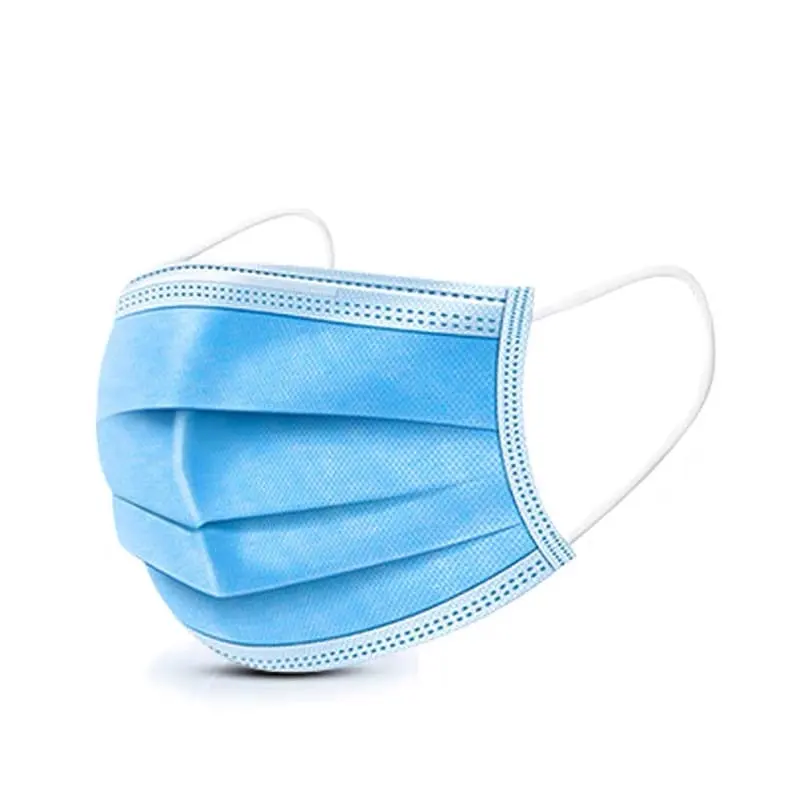 3 Ply Disposable Tie-on Non Woven Surgical Face Mask - Antidust Anti-Smog Respirators & Masks