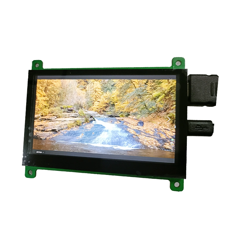 LCD HDMI 480 * 272 de 4.3 polegadas com suporte para ecrã tátil capacitivo Raspberry Pi Ubuntu Windows