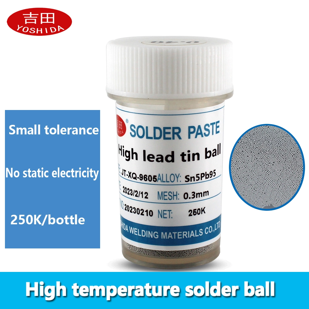 BGA High Temperature Soldering with Lead Tin Ball Sn5pb95 Ball Diameter 0.30mm