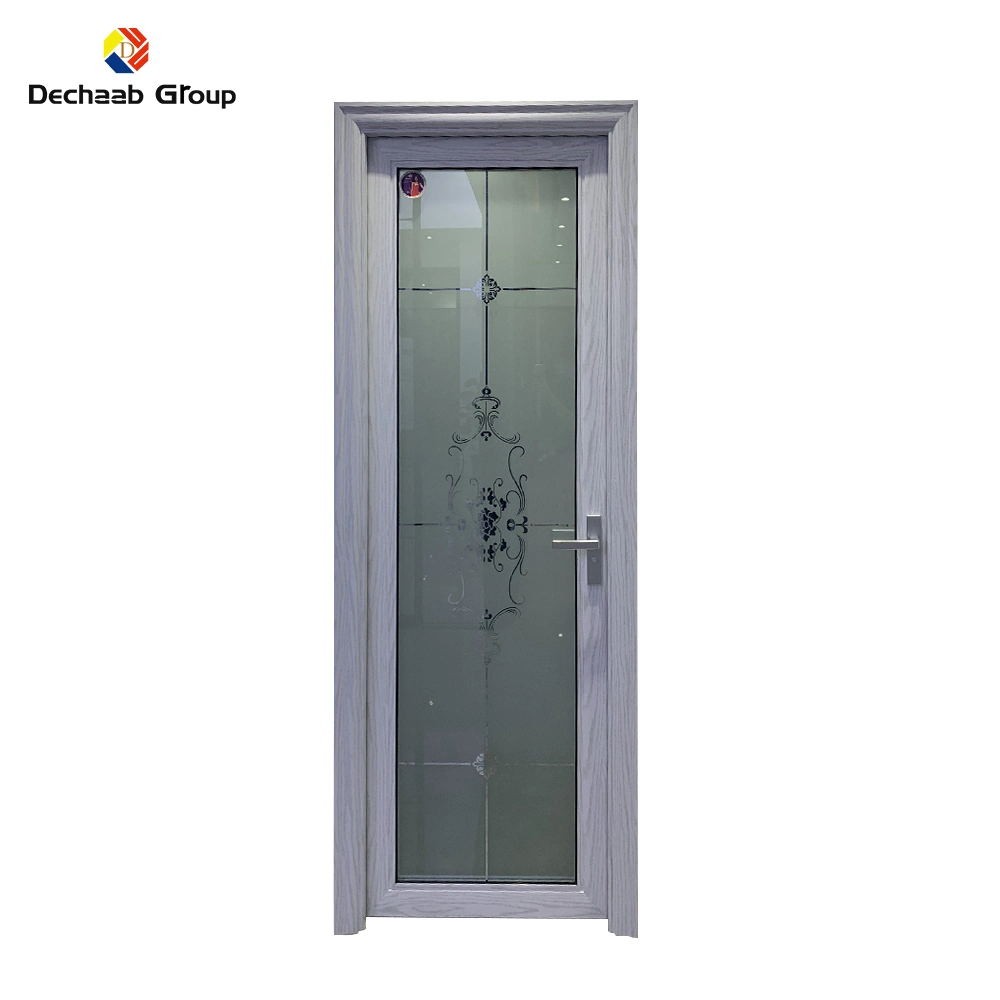 Modern Preminum Interior Bathroom Doors Aluminum Glass