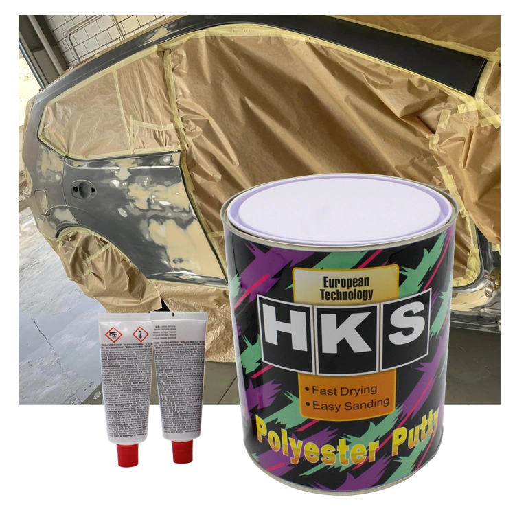 Wholesale Good Quality Polyester Putty Resin Wholesale Car Paint Manufacturer Auto Refinish Paints Glass Fiber Poly Putty