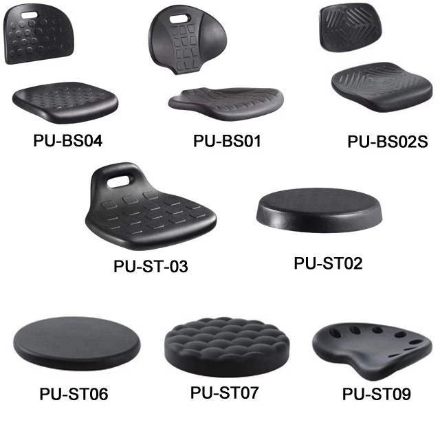 General Use Laboratory Chair Parts PU Seat Cushion for Bar Chair