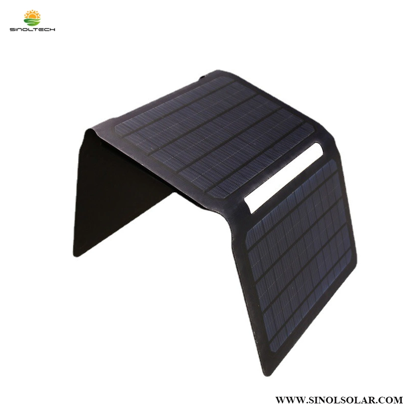 Portable 20W USB&DC Solar Phone Charger with Mono Cell