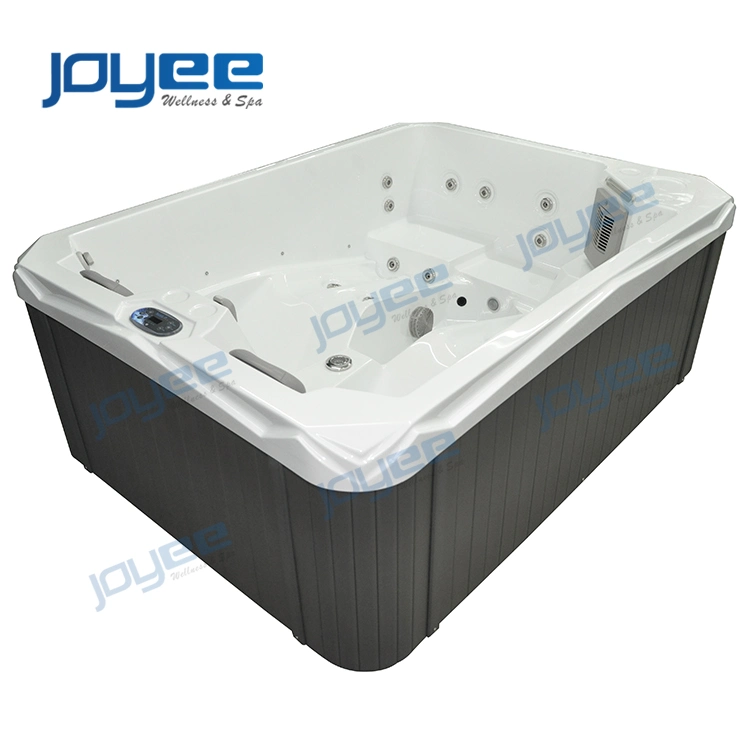 Joyee Triangle Hot Tub Outdoor SPA Made in China 4 Persons SPA with Foot and Leg SPA