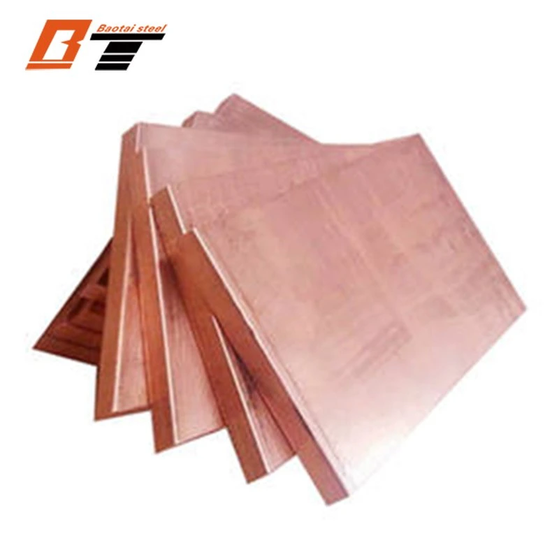 ASTM 1mm/3mm Thickness Cathode CuNi90 C10100 Cooper Sheet High Purity 99.99% Copper Plate