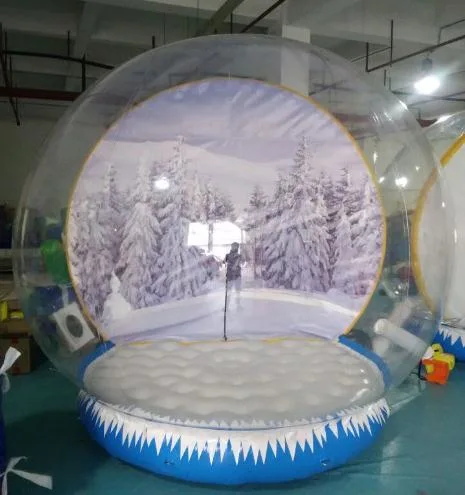 Outdoor Size Customized Inflatable Human Snow Globe for Sale