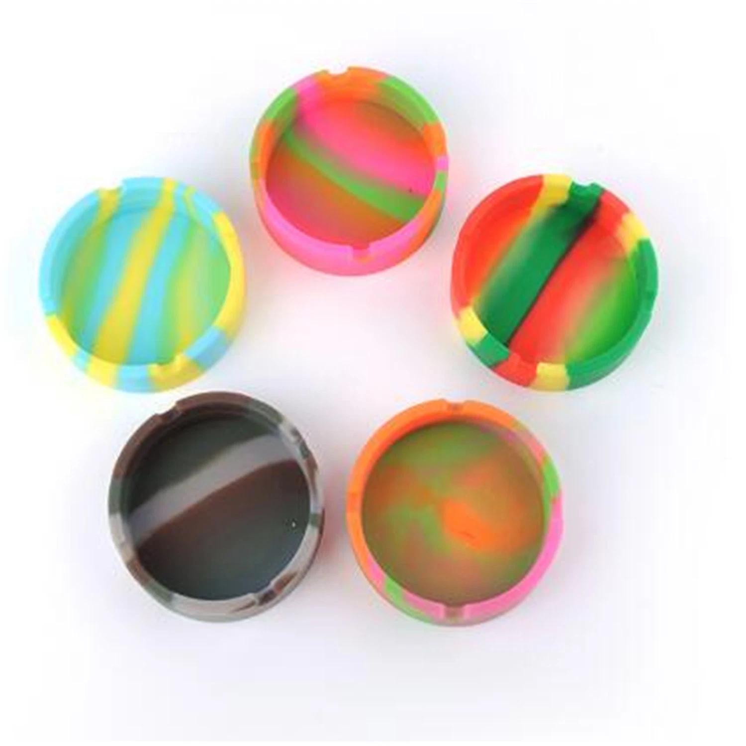 70ccolorful Silicone Ashtray for Promotional Gift