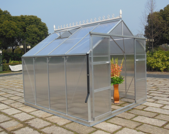 Walk-in Smart Agriculture Multi-Span Glass Arch PE/Po Plastic Greenhouse