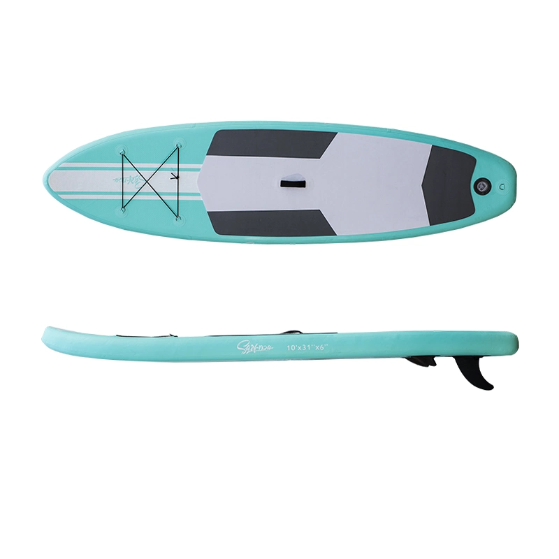 2021 Hot Sell Inflatable Paddle Surfboard Sup Boards Ocean Water River Surfing Equipment Fishing Board Enjoy Happy Life