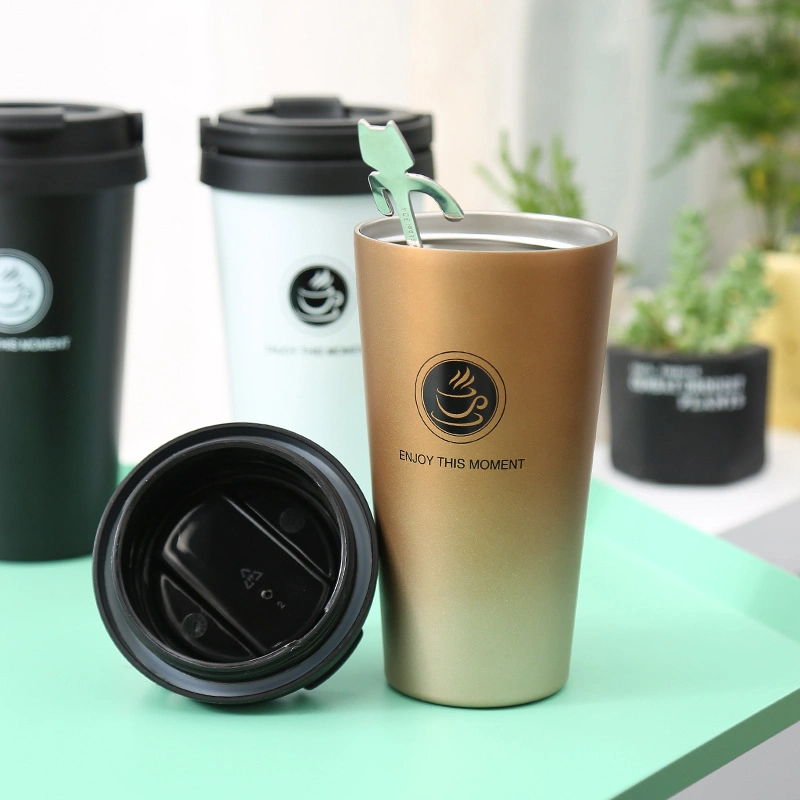 Comercio al por mayor Venta caliente 450ml taza de café promoción alquiler de auto regalo taza Mug