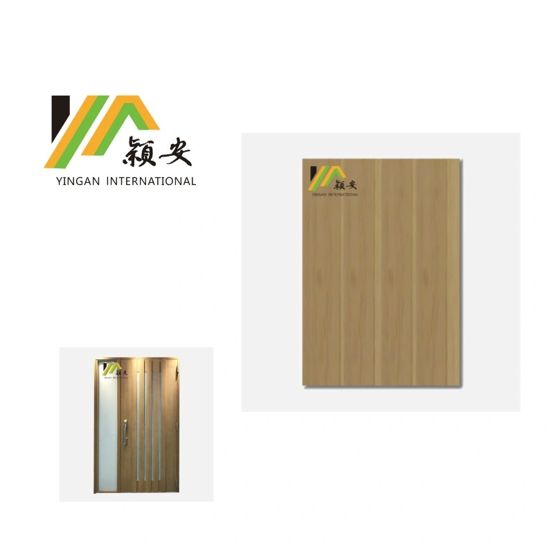 Material impermeable PVC Film Coated Galvanized Acero Chapa de acero Hoja para panel de pared