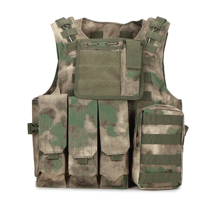 Combat Camouflage Stab-Resistant Style Tactical Vest Full Body Suit Personal Protective Tactical Vest
