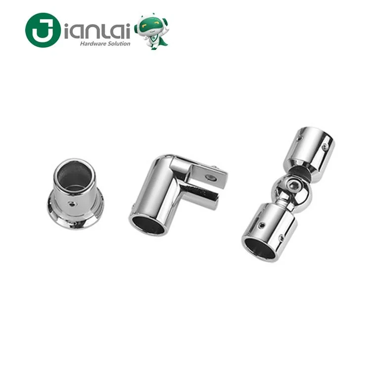 Stainless Steel Bathroom Fitting Shower Room Accessories Brass Adjustable Pipe Connector