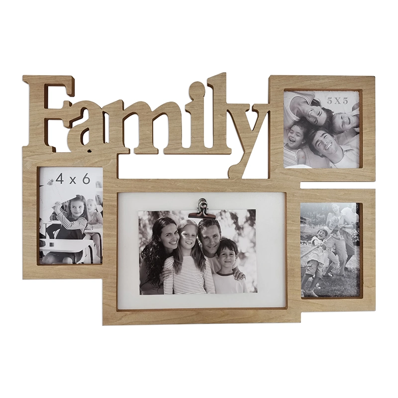 El marco de fotos Photo Frame Photo Display Famoly Pared Natural el marco de fotos