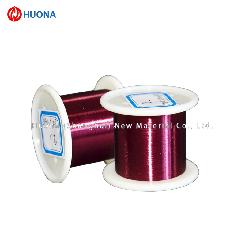 Polyester Enamelled Resistance CuNi40 Alloy High Temperature Enameled Wire