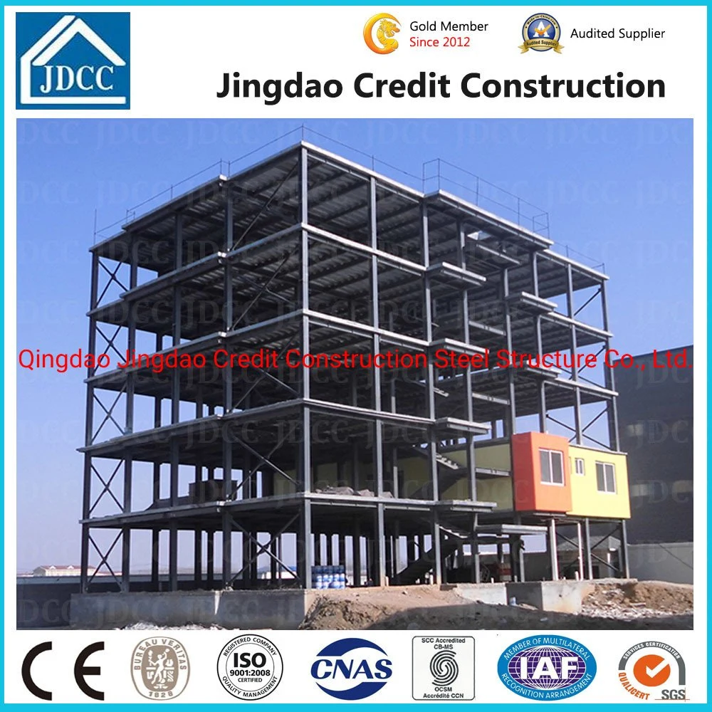 Prefabricated High Rise Steel Structure Construction Apartment Hotel Building