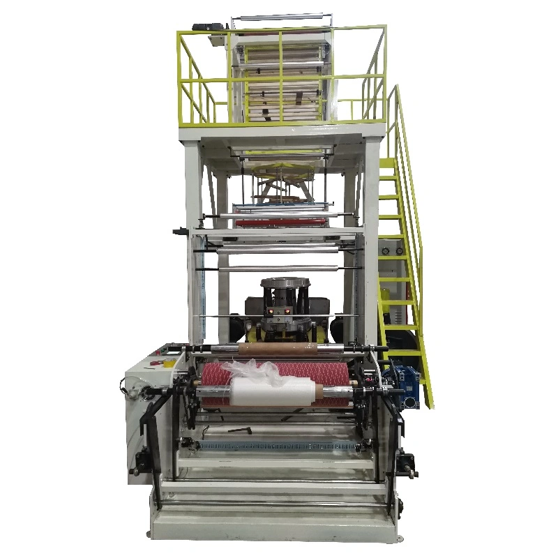 Automatic Rewind ABA Film /Three Layer Co-Extrusion Film Blowing Machine