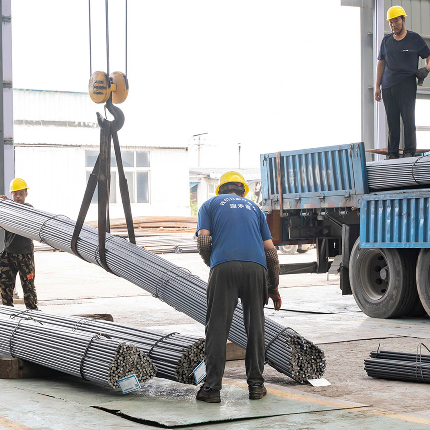 Rolamento e vasta gama de aplicações rectificação da barra da haste de aço Para a central eléctrica da indústria metalúrgica de cimento