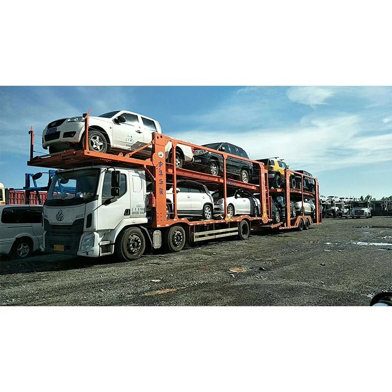 Los coches nuevos y usados se exportan a Asia Central Transporte ferroviario