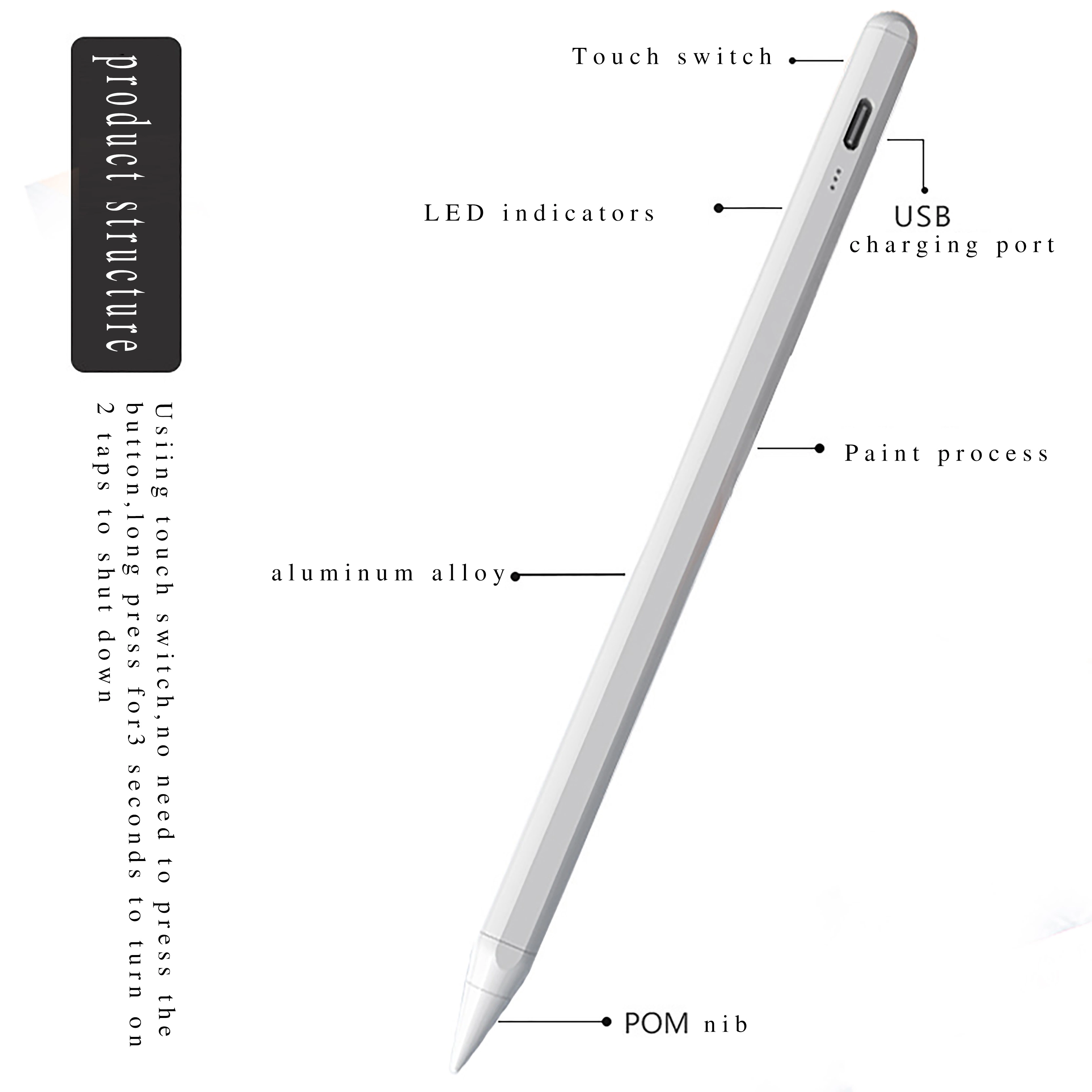 Bester Mini Fine Kapazitiver Stift für Touchscreen