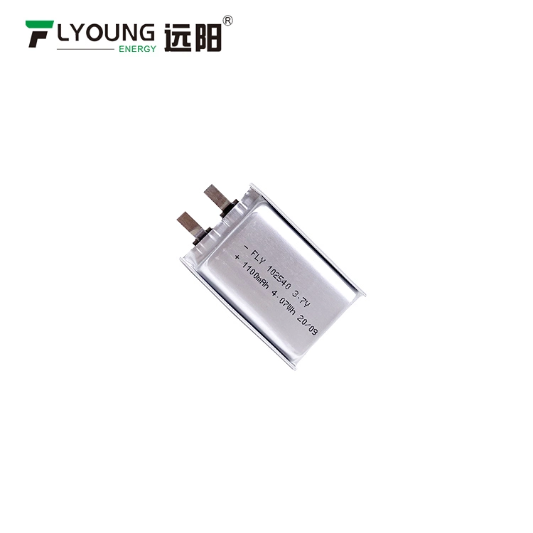 Flyoung Manufacture Customized Lipo Battery 102540 3.7V 1200mAh for Pet Tracker GPS