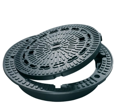 Densen Customized Ductile Iron Manhole Cover with Hinge and Lock Rectangular Manhole Cover