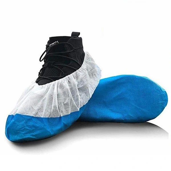 Medical Anti Slip Overshoes Non Woven Disposable Medical Shoe Covers